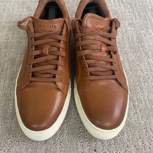Cole Haan GRAND Men's Brown Leather Sneakers